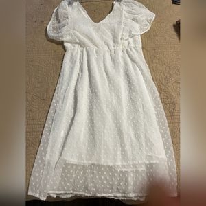 White Mini Dress